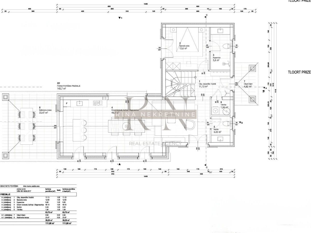 Istra – Poreč: Luksuzna moderna vila z bazenom in pogledom na morje