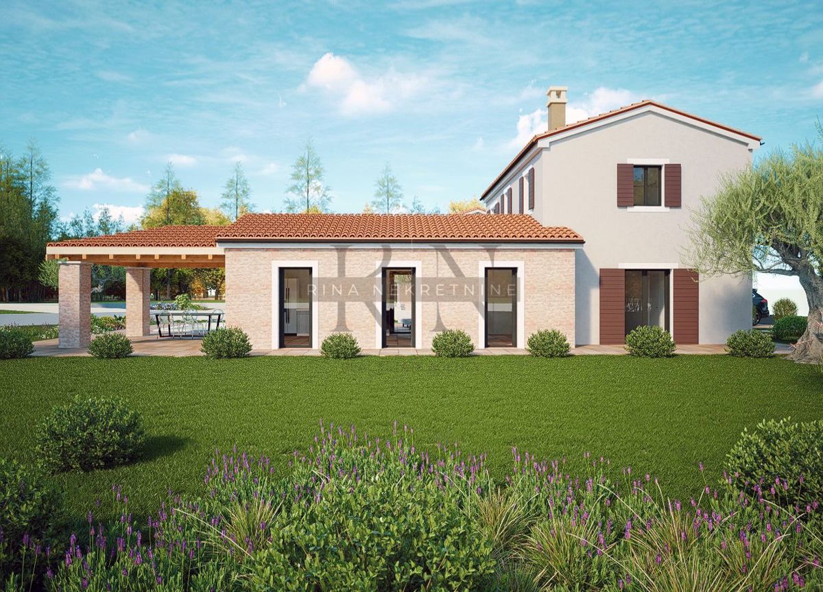 Istra – Poreč: Luksuzna moderna vila z bazenom in pogledom na morje