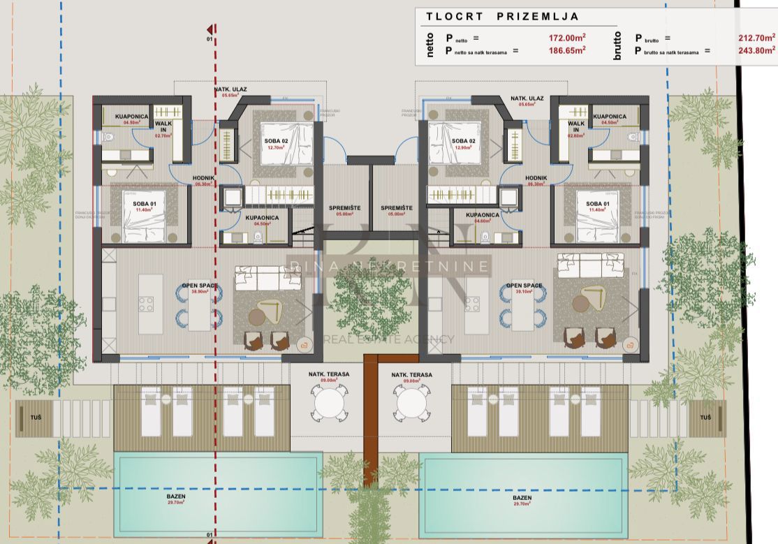 ISTRA, POREČ – Posebna hiša z bazenom
