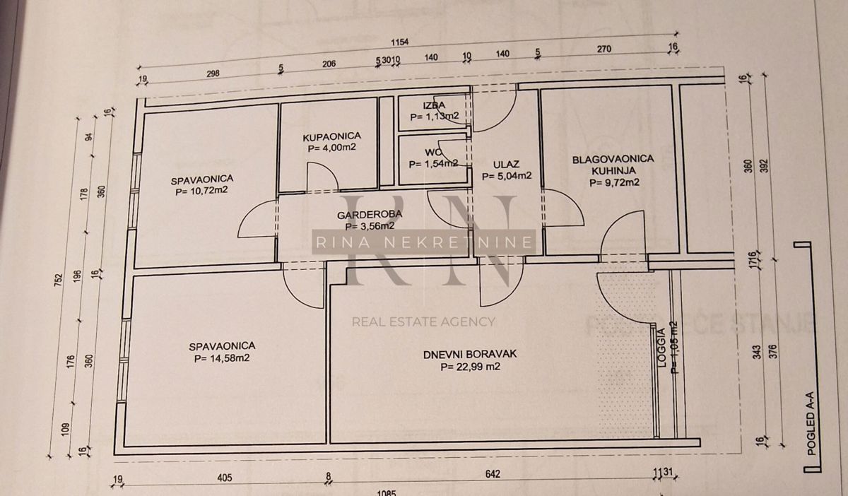 Stanovanje Špansko, Stenjevec, Dobriše Cesarića, 77m2