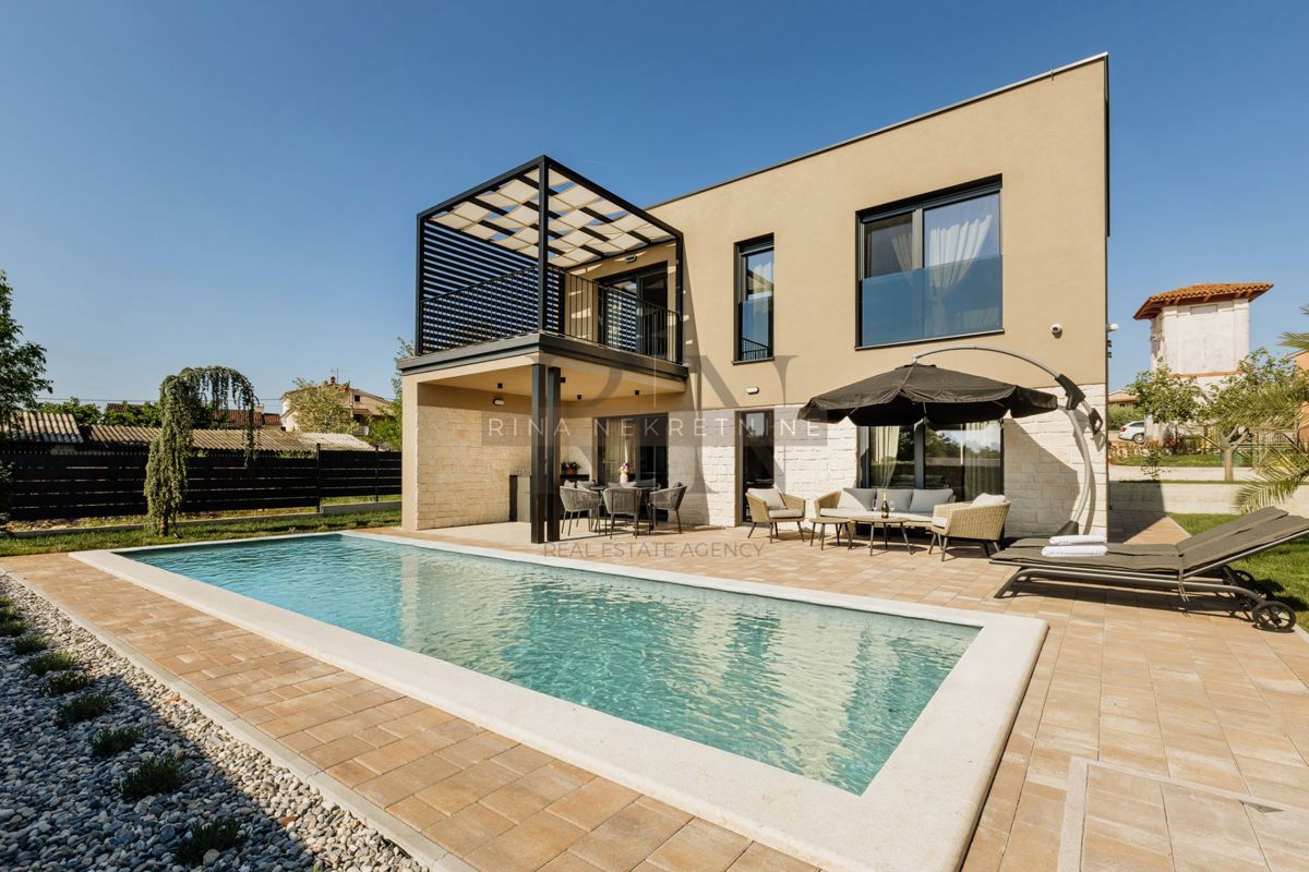 ISTRA - POREČ - NOVA OPREMLJENA VILA 