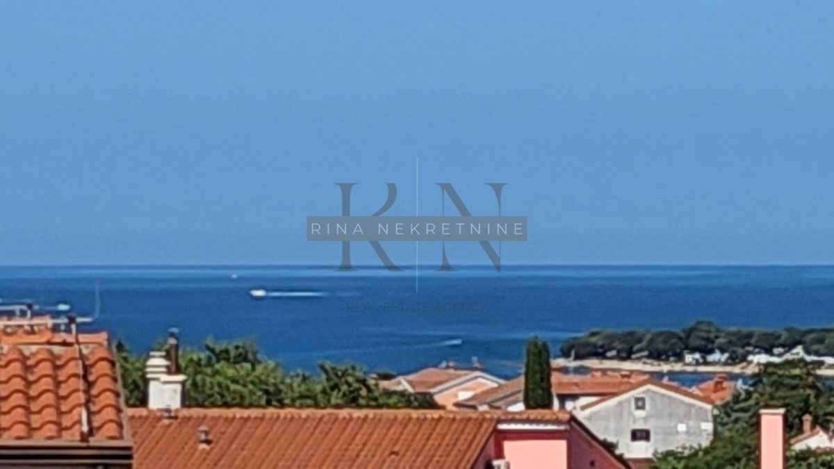 ISTRA – POREČ – STANOVANJE 125 m² Z VRTOM IN POGLEDOM NA MORJE