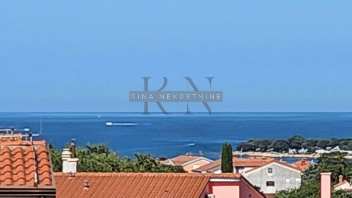 ISTRA – POREČ – STANOVANJE 125 m² Z VRTOM IN POGLEDOM NA MORJE