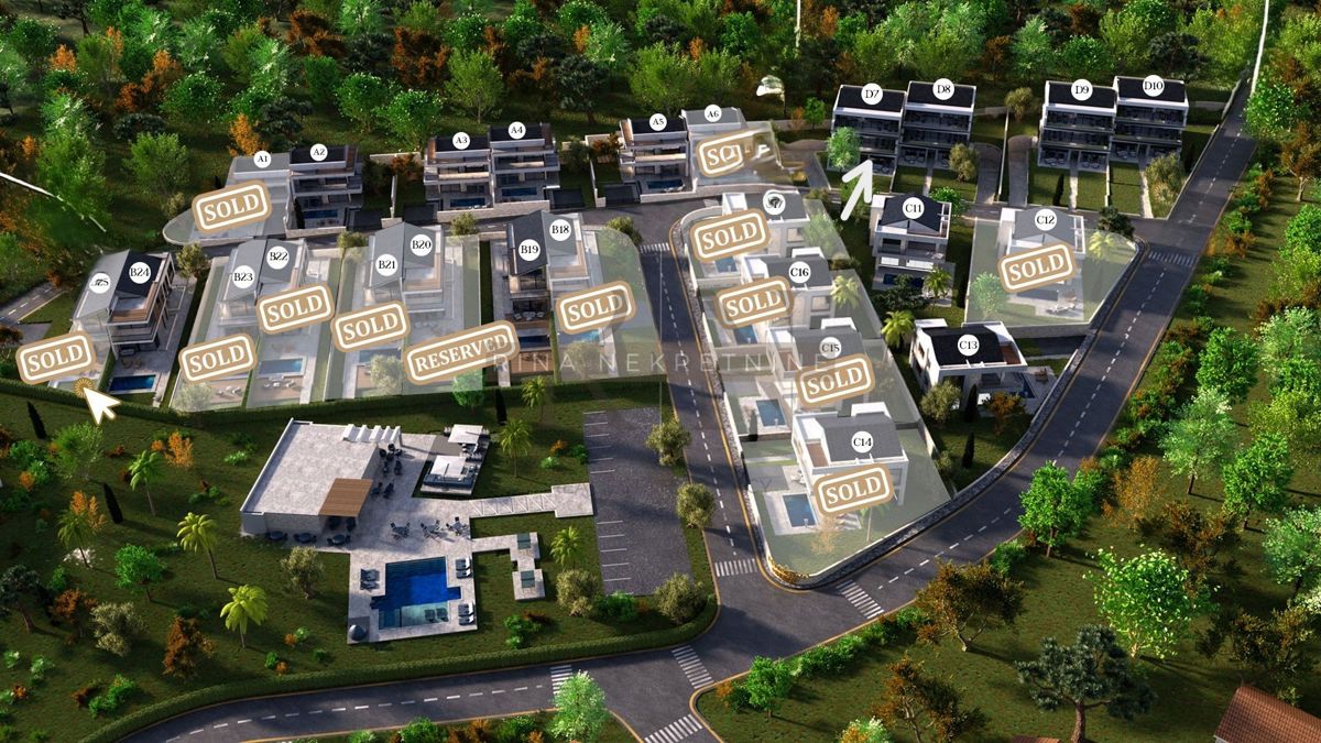 Istra–Umag: SMART HOME stanovanje v resortu s bazenom