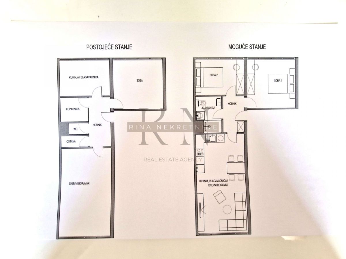Stanovanje Zapruđe, Novi Zagreb - Istok, 56,06m2
