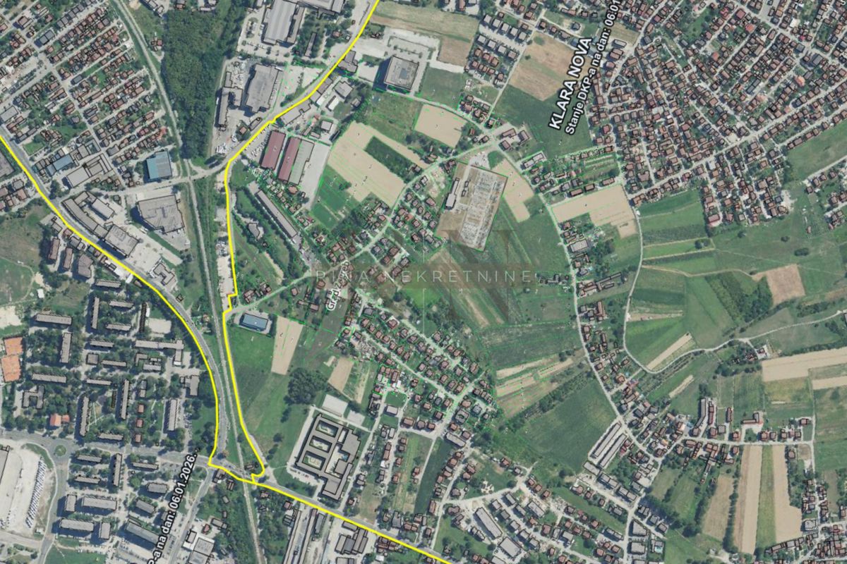 NOVI ZAGREB - KLARA - ZAZIDLJIVO ZEMLJIŠČE 270eur/m2