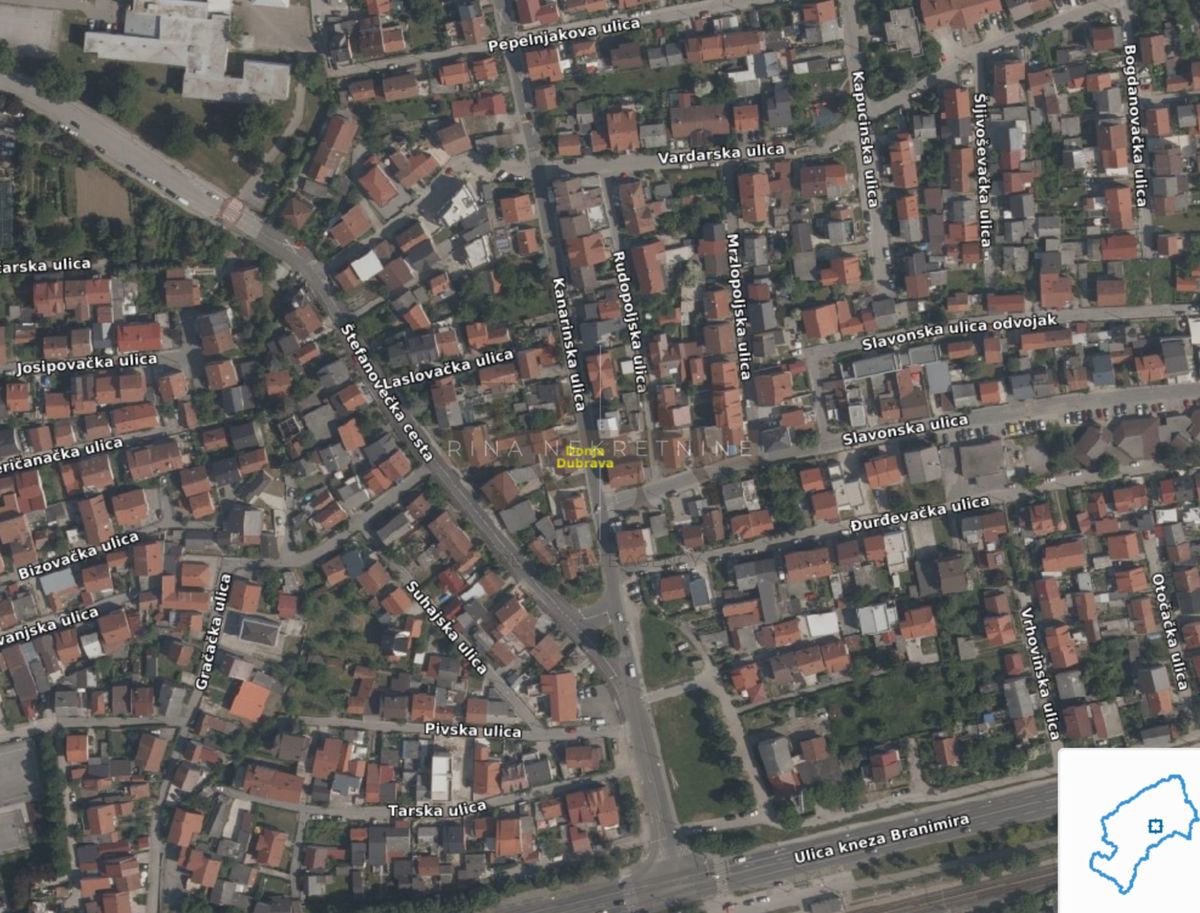 ZAGREB - DONJA DUBRAVA - ZAZIDLJIVO ZEMLJIŠČE S STARO HIŠO!