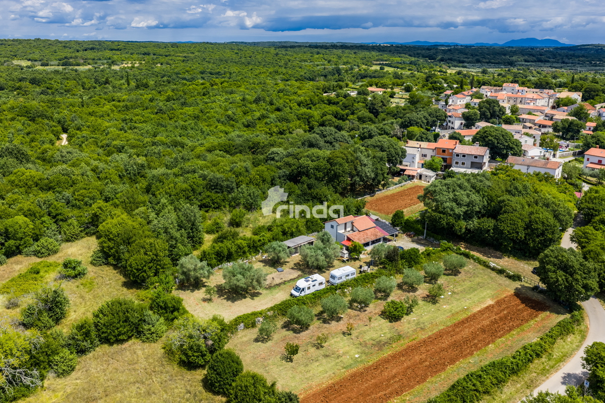 Istrska kamnita hiša z oljčnim nasadom - Mrgani - Limskega kanala - 165 m2 + (1.350 m2)
