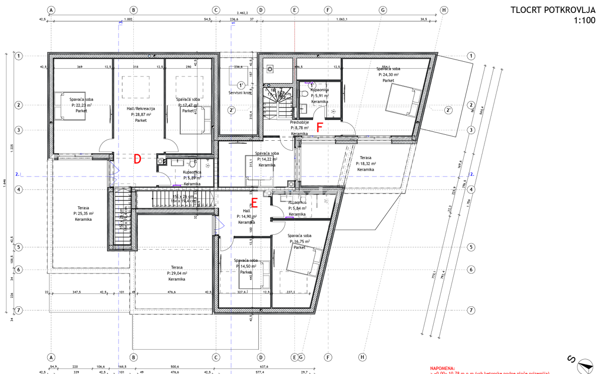 Prostorno luksuzno stanovanje - Rovinj - 124,27 m2