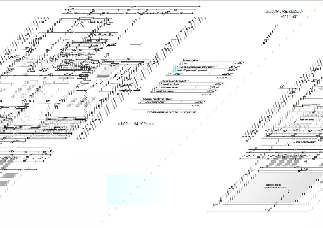 Gradbeno zemljišče z dovoljenjem in infrastrukturo - Marčana - 1710 m2