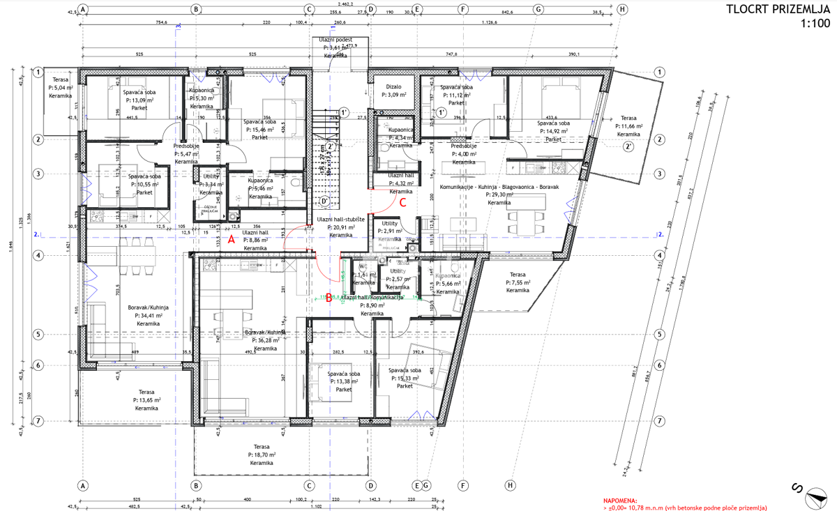 Prostorno luksuzno stanovanje - Rovinj - 101,94 m2