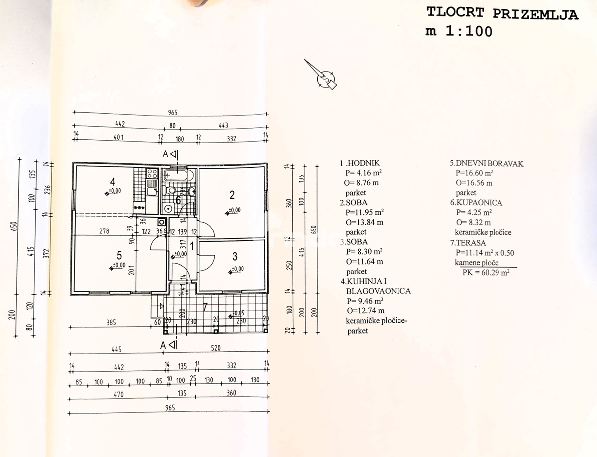 Samostojna hiša s bazenom v okolici Rovinja - 60 m2 + (500 m2)
