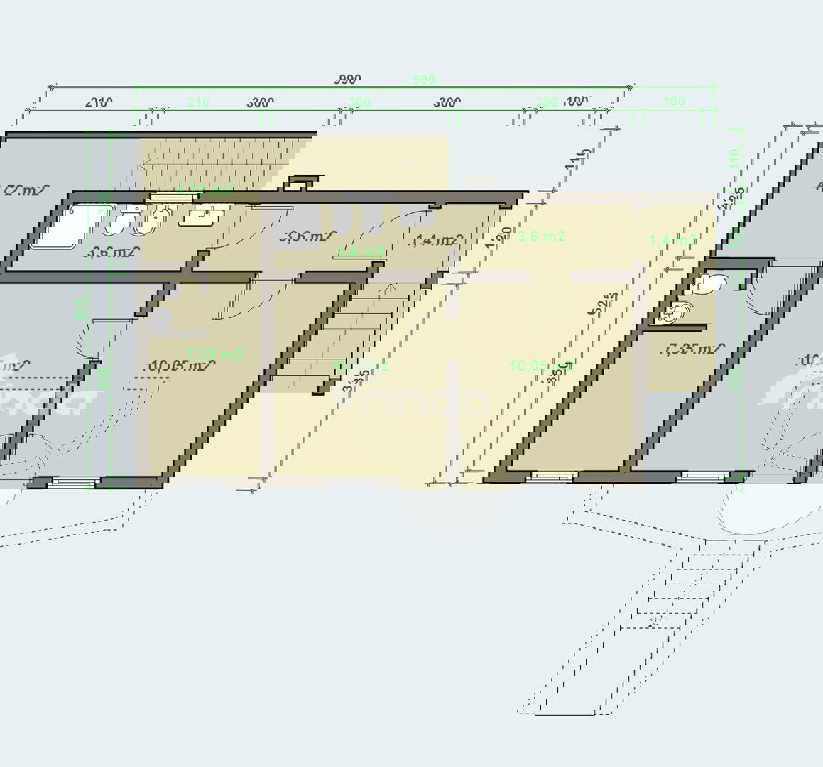 Hiša - Ližnjan - Marlera - 80m2 (200m2 zemljišča)