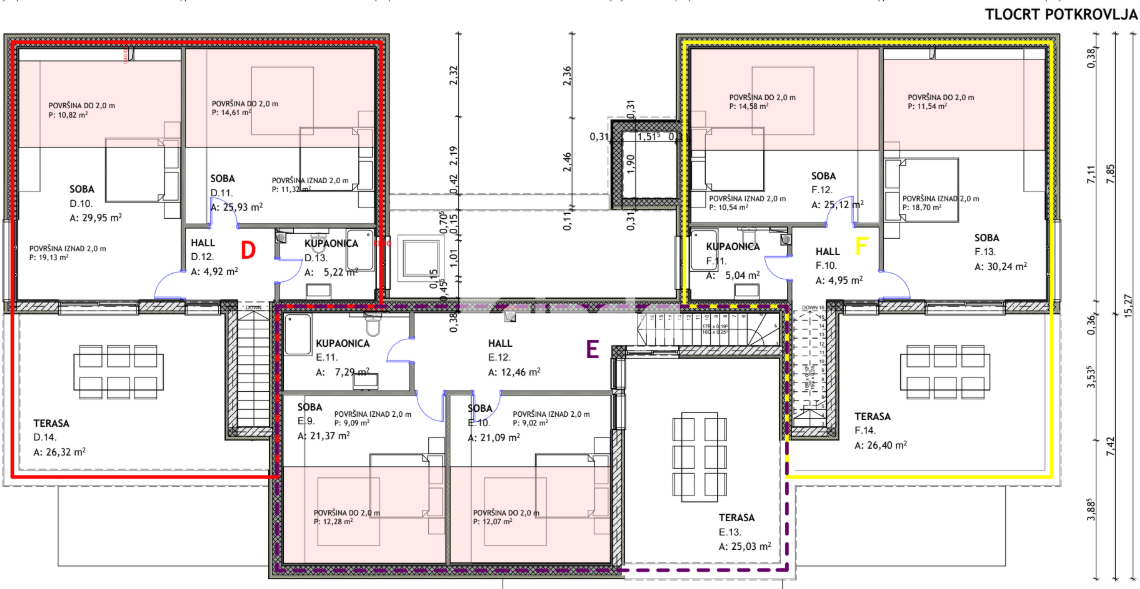 Prostorno luksuzno stanovanje z razgledom na morje - Rovinj - 159 m2