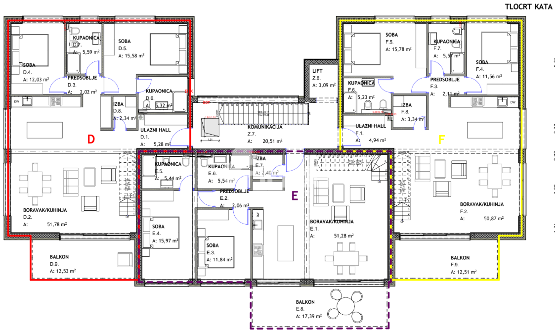Prostorno luksuzno stanovanje z razgledom na morje - Rovinj - 159 m2