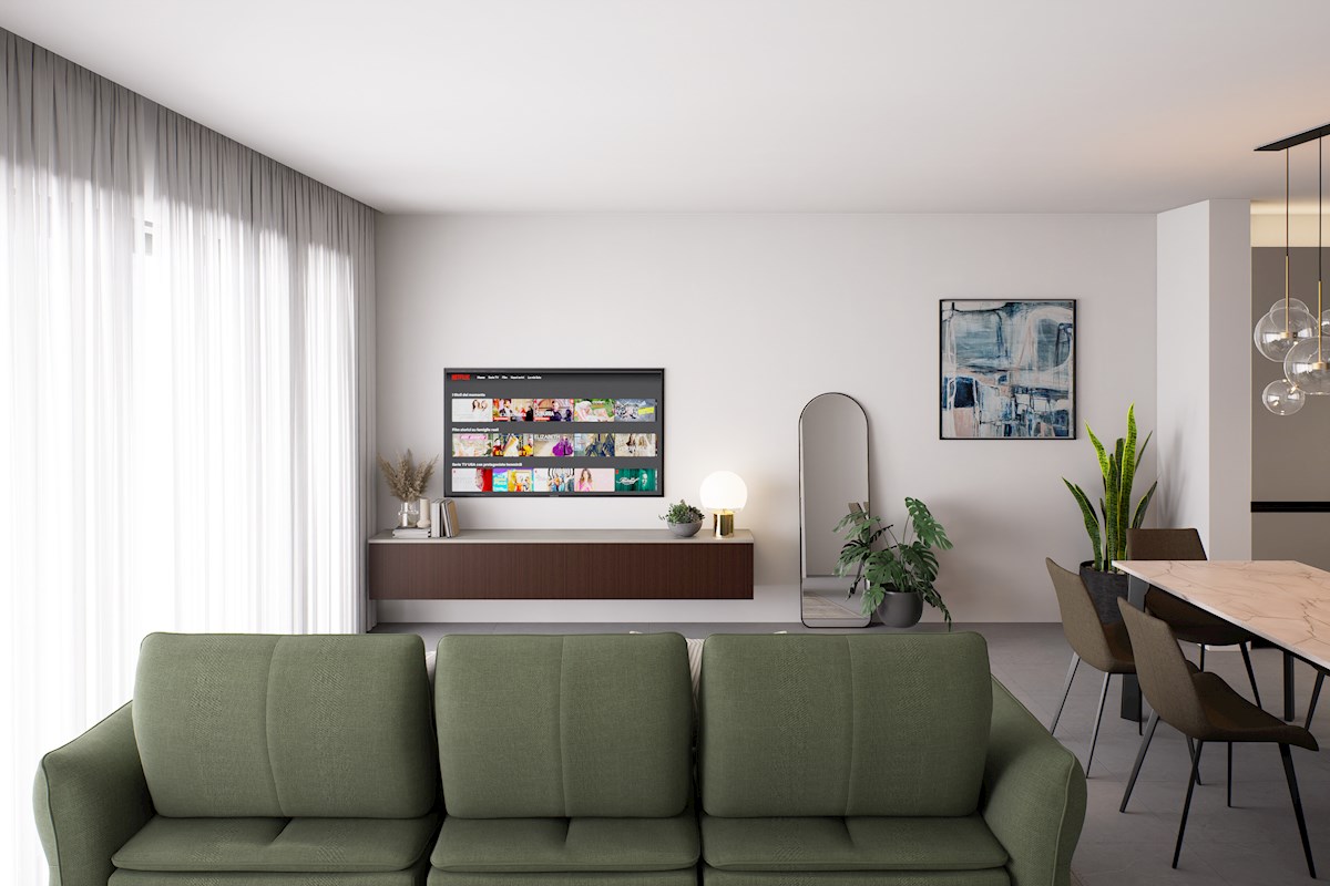 Novigrad, Moderno stanovanje z 2 spalnicama 