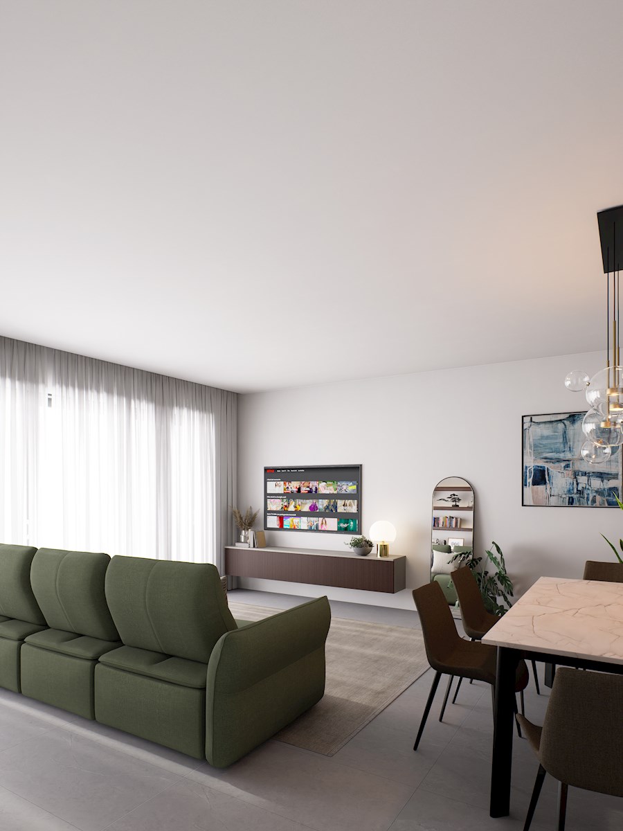 Novigrad, Moderno stanovanje z 2 spalnicama 