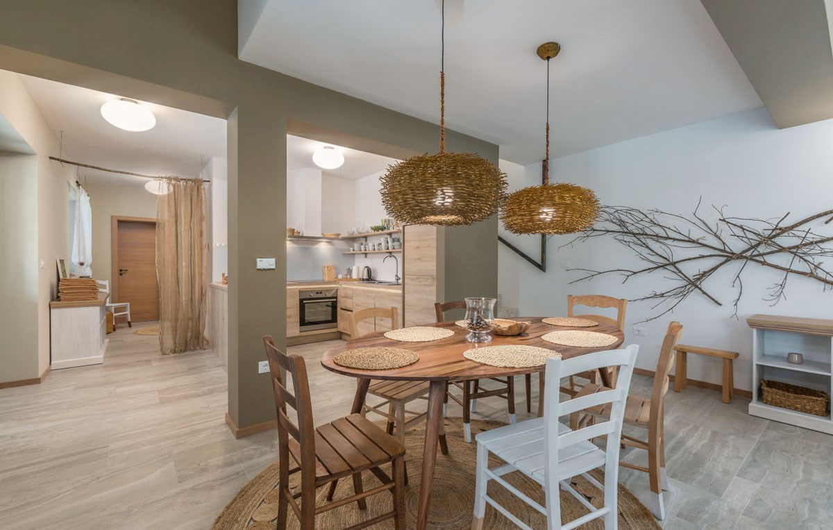 Umag, Istra – Hiša z bazenom in pogledom na morje