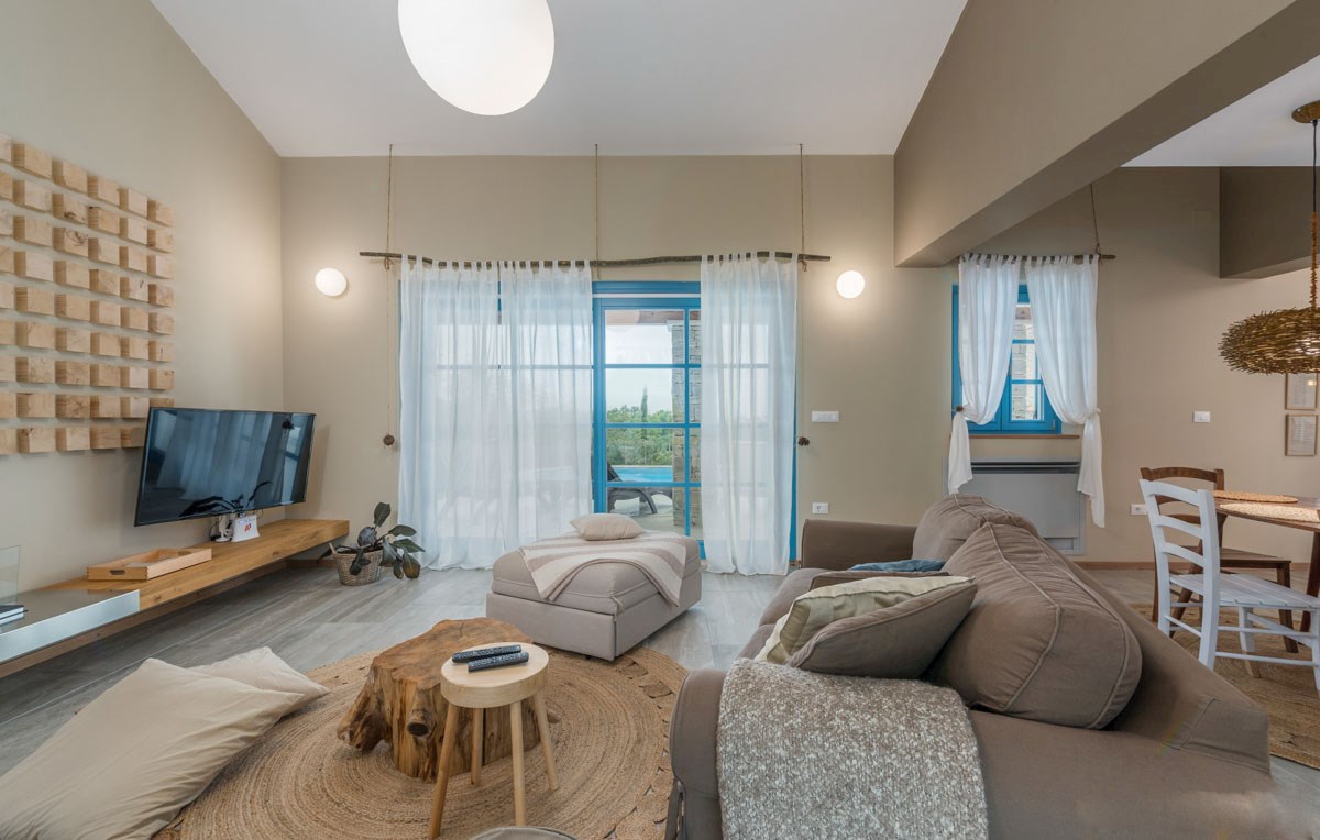 Umag, Istra – Hiša z bazenom in pogledom na morje