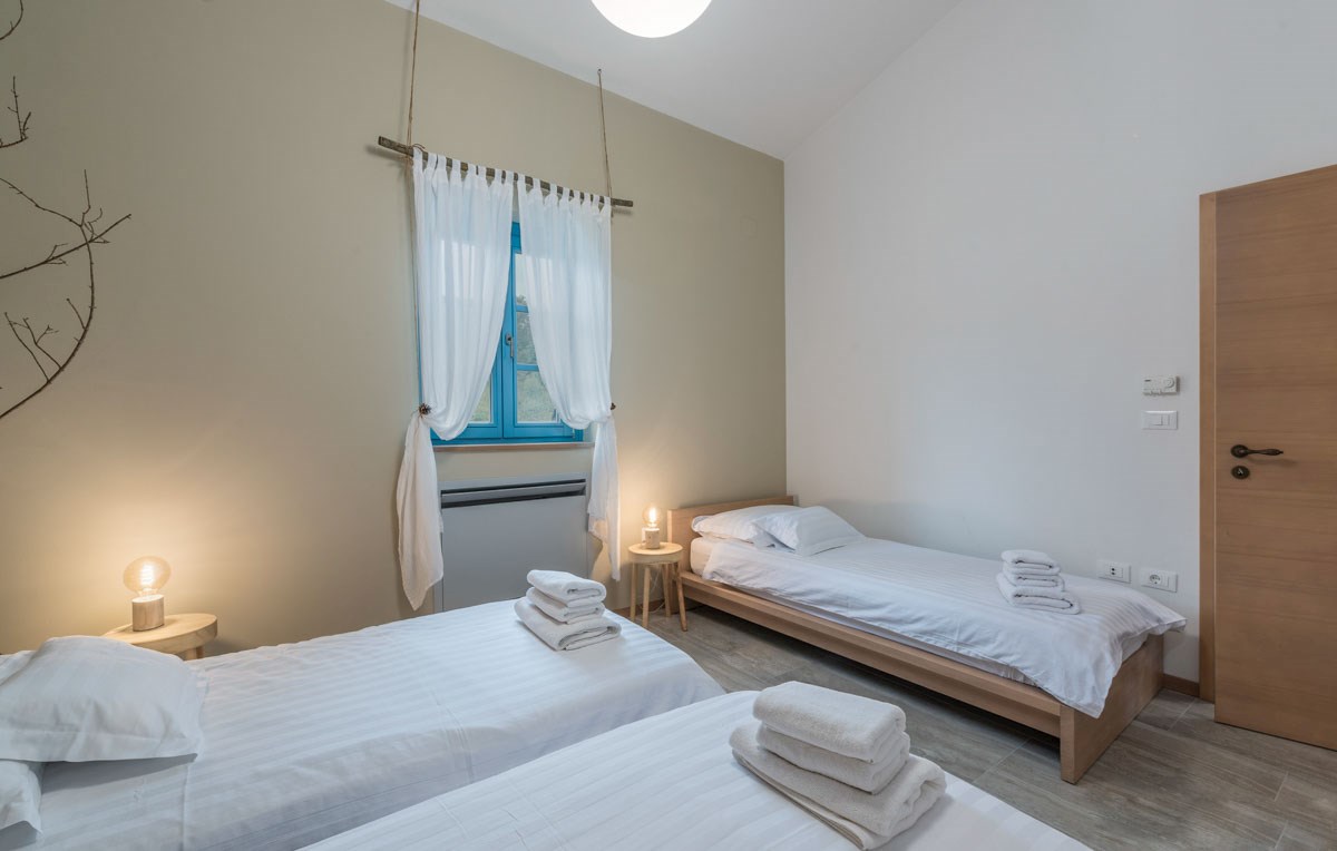 Umag, Istra – Hiša z bazenom in pogledom na morje