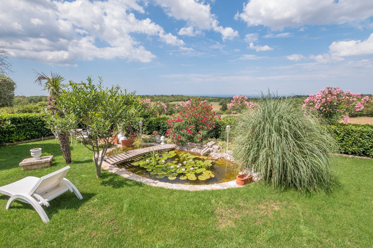 Poreč, mediteranska vila s panoramskim pogledom na morje