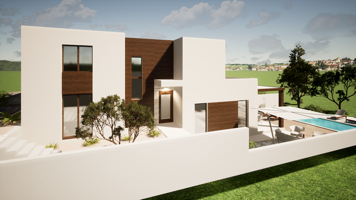 Istra, Svetvinčenat – zazidljivo zemljišče z gradbenim dovoljenjem