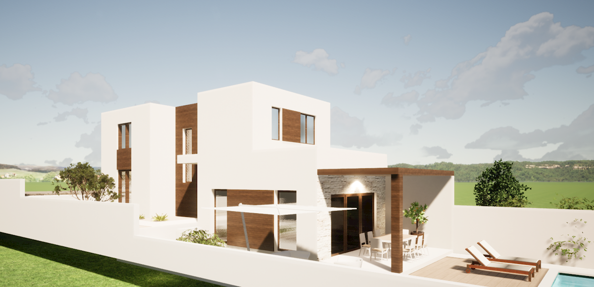 Istra, Svetvinčenat – zazidljivo zemljišče z gradbenim dovoljenjem