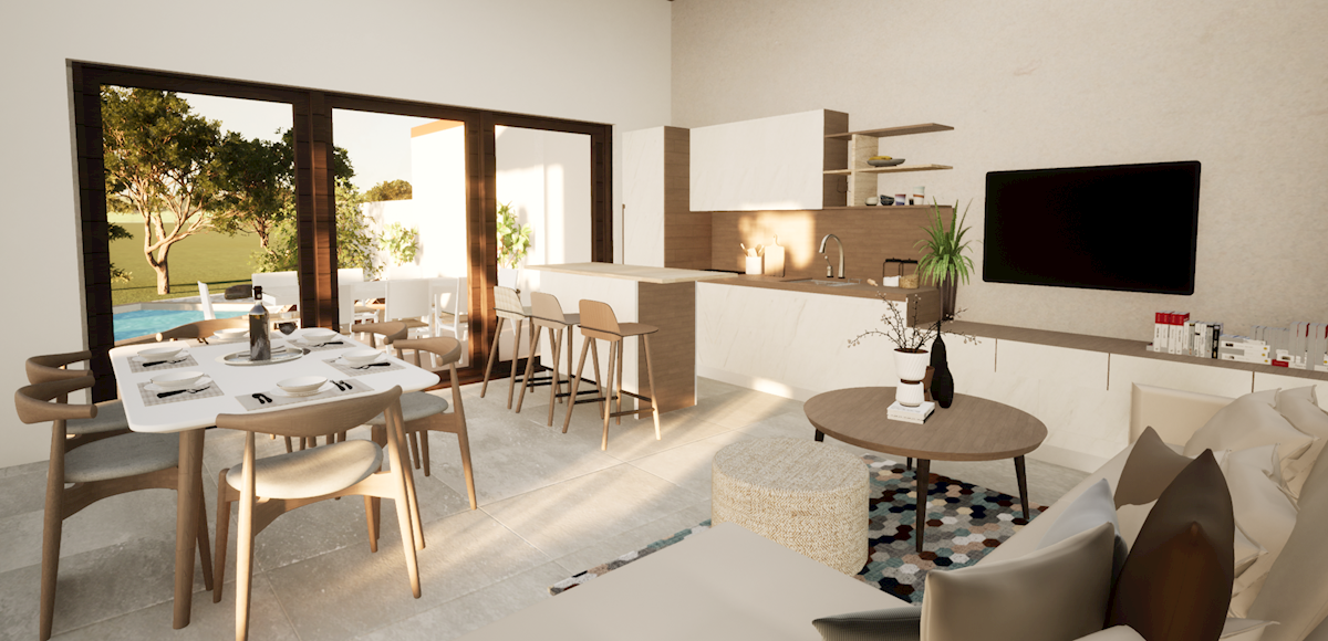 Istra, Svetvinčenat – zazidljivo zemljišče z gradbenim dovoljenjem