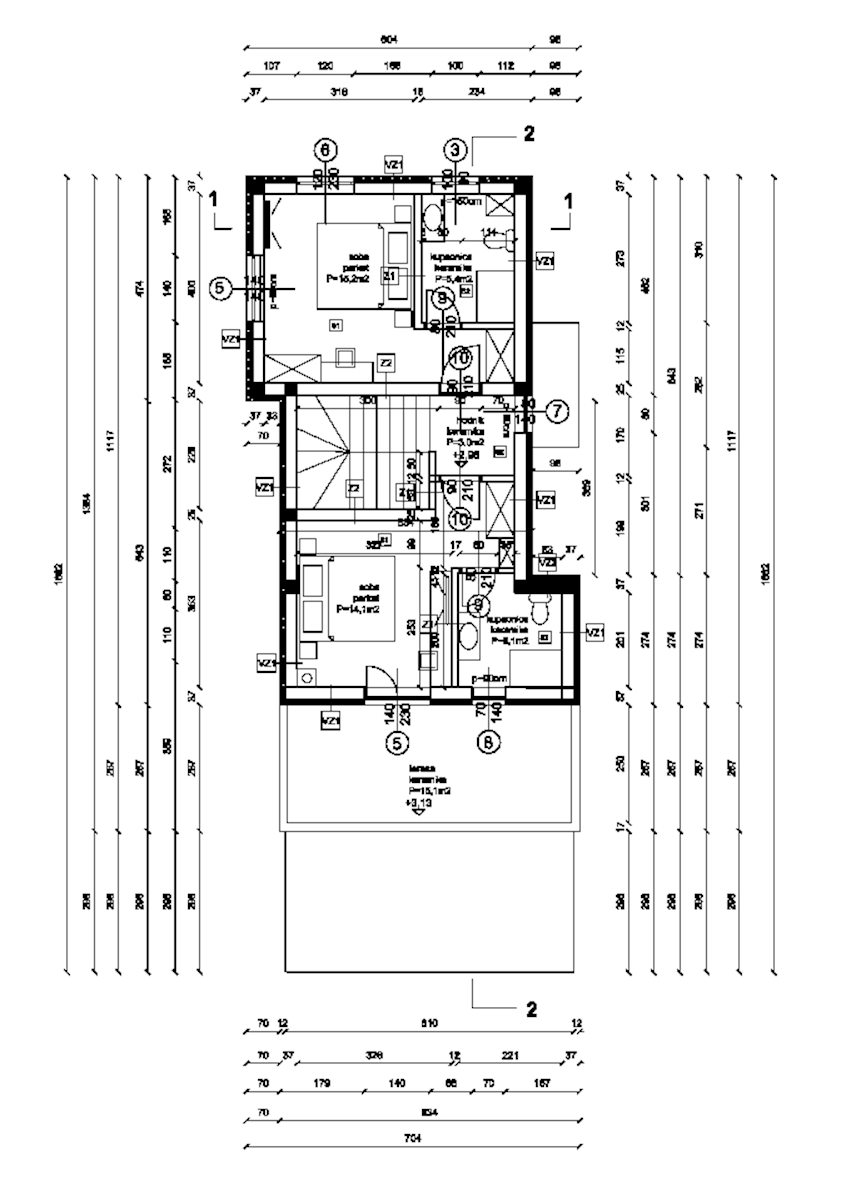 Istra, Svetvinčenat – zazidljivo zemljišče z gradbenim dovoljenjem
