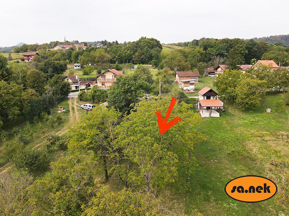 Zemljišče s čudovitim razgledom v Rakovici - Samobor