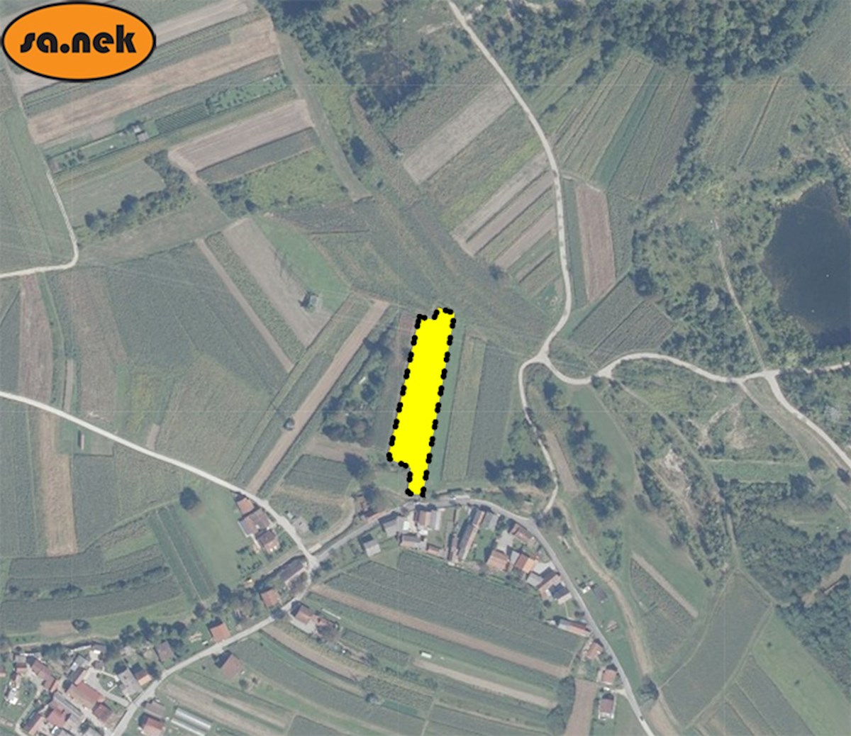 Kmetijska zemljišča - otok Samobor