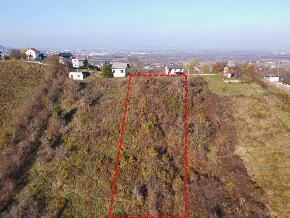 Gradbeno zemljišče v okolici Samobora za gradnjo vikend objekta
