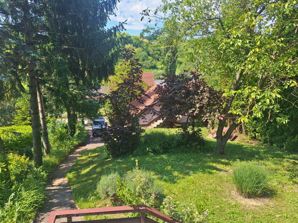 Čudovita hiša obdana z naravo