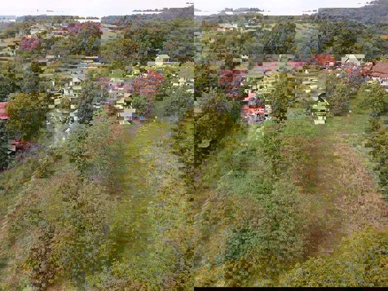 Zemljišče s čudovitim razgledom v Rakovici - Samobor