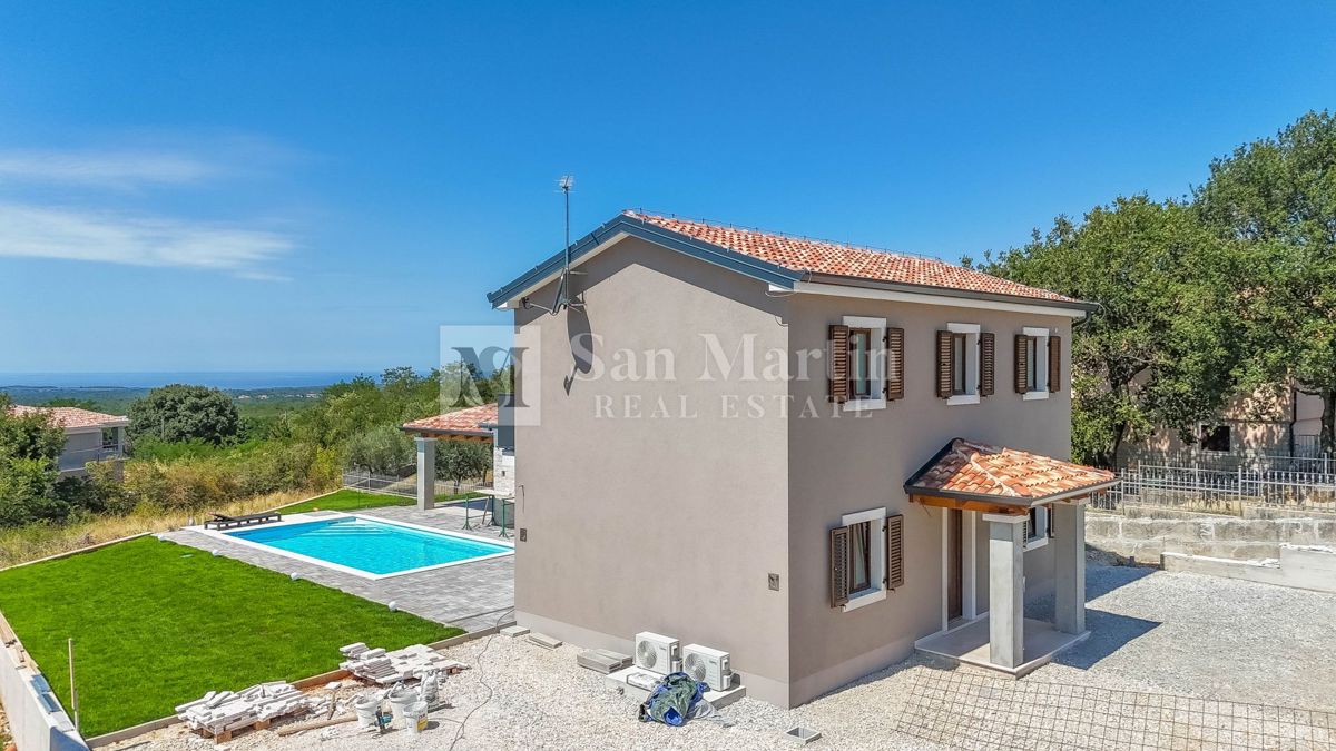 Poreč, okolica - odlična novogradnja s čudovitim razgledom