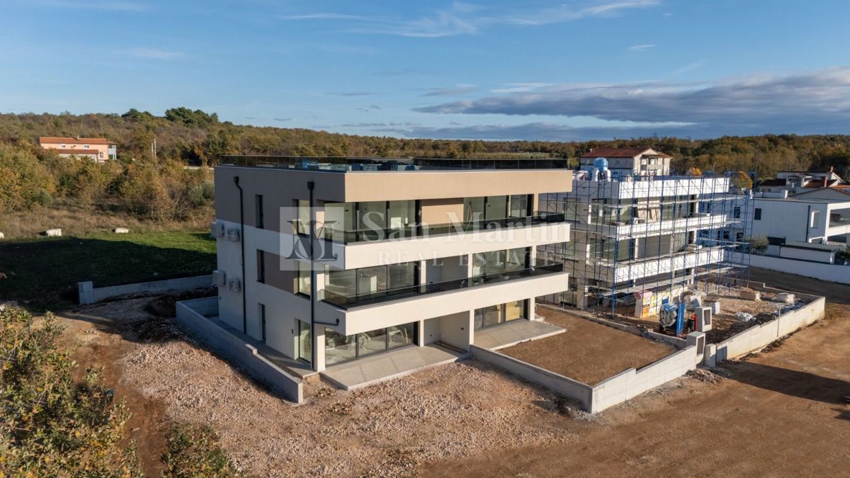 Poreč, okolica – Penthouse na mirni lokaciji s pogledom na morje