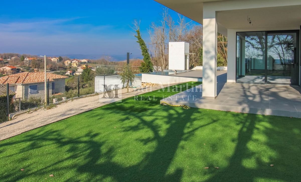 Poreč, okolica, edinstvena luksuzna vila s panoramskim pogledom na morje