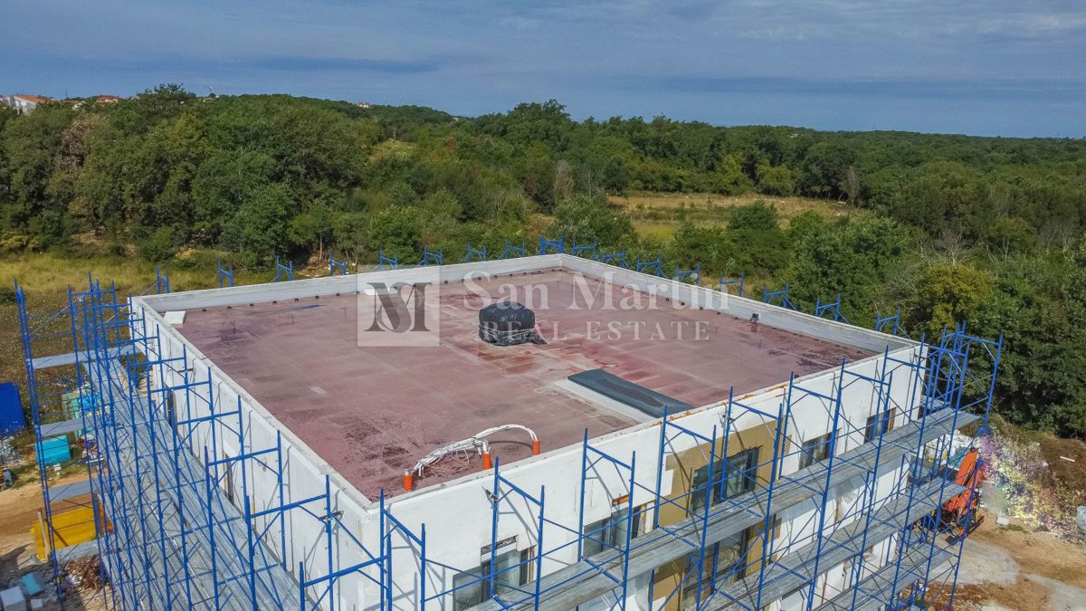 Poreč, okolica – Penthouse na mirni lokaciji s pogledom na morje