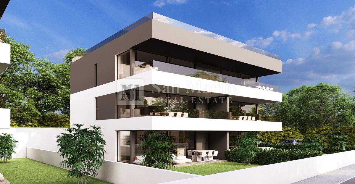 Poreč, okolica – Penthouse na mirni lokaciji s pogledom na morje