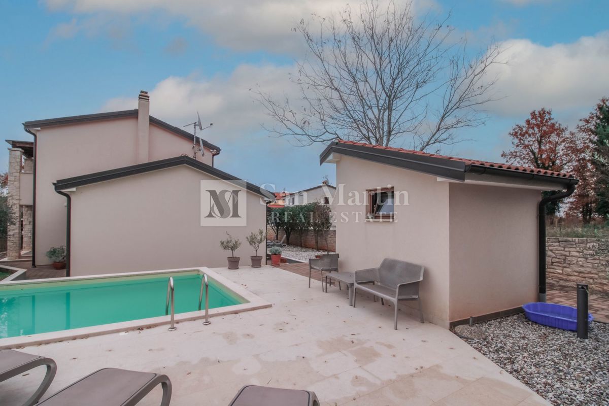 POREČ - Super prijetna in udobna hiša z bazenom