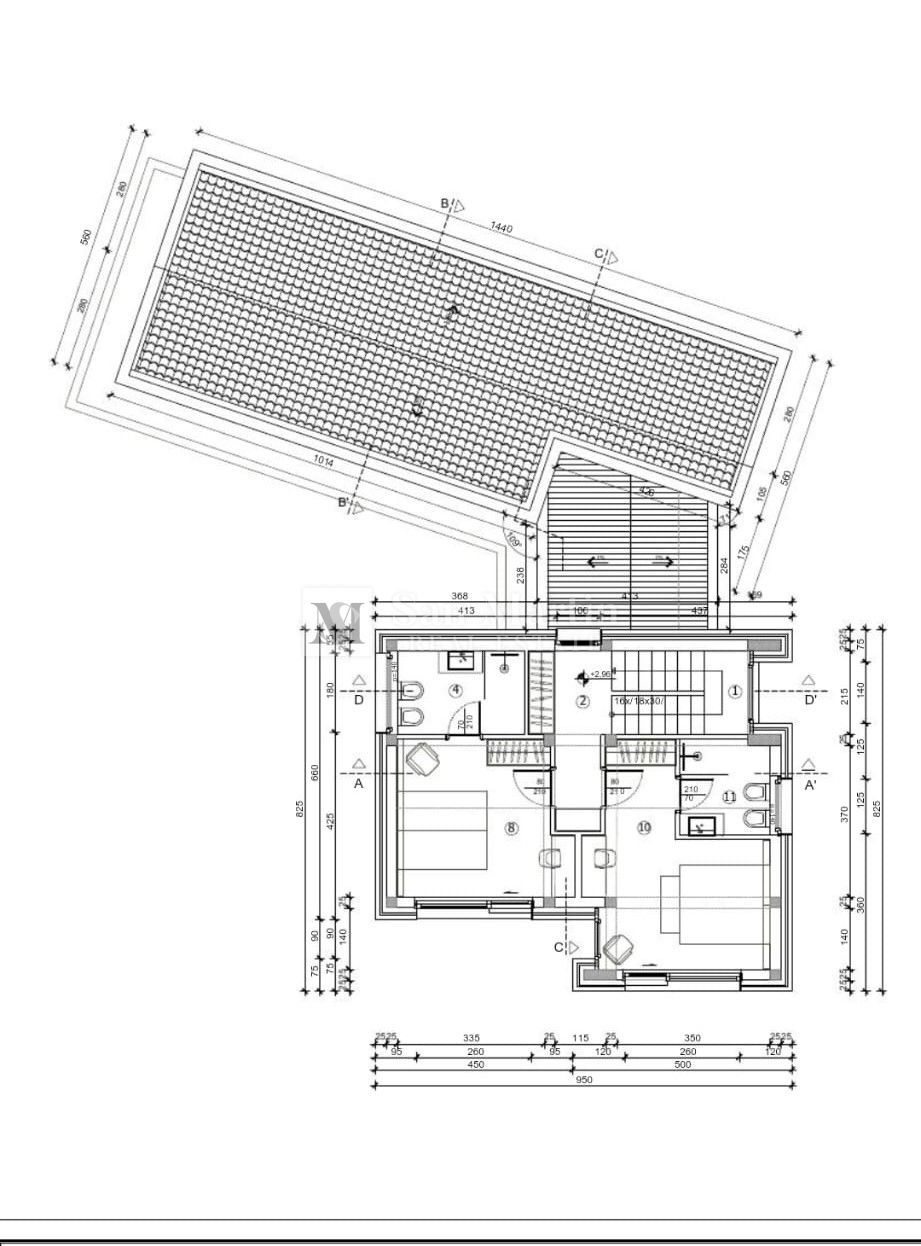 Poreč, čudovita vila z bazenom v mirnem naselju