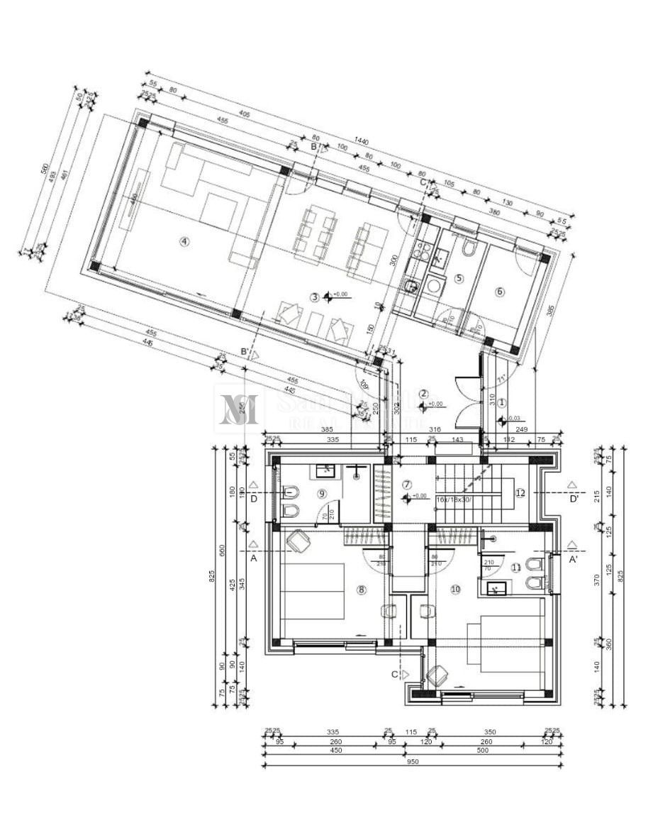 Poreč, čudovita vila z bazenom v mirnem naselju
