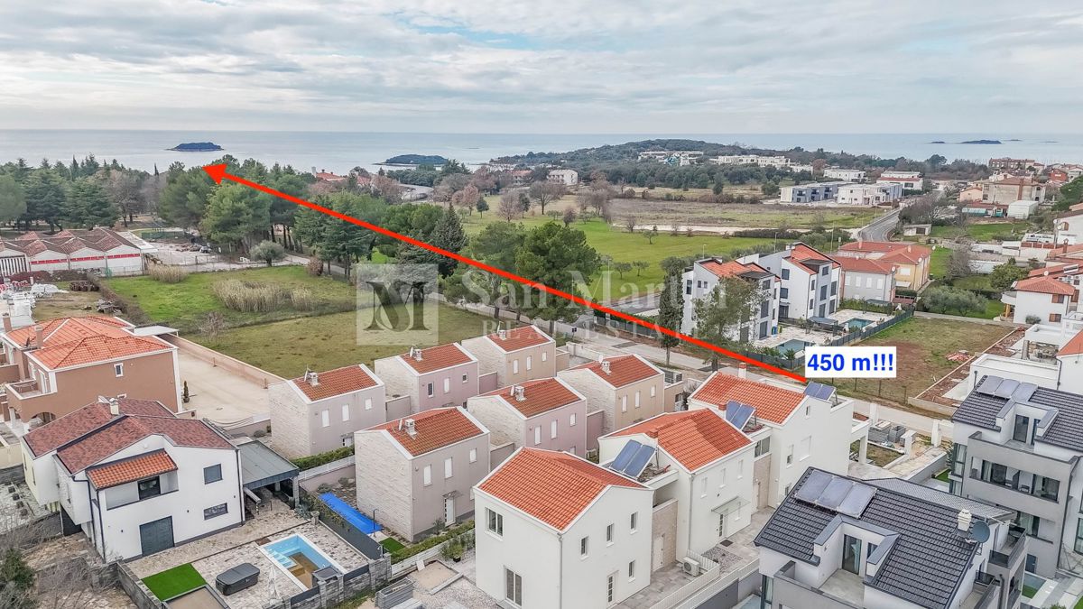 Poreč, okolica – Nova hiša, 450 m od morja!!!