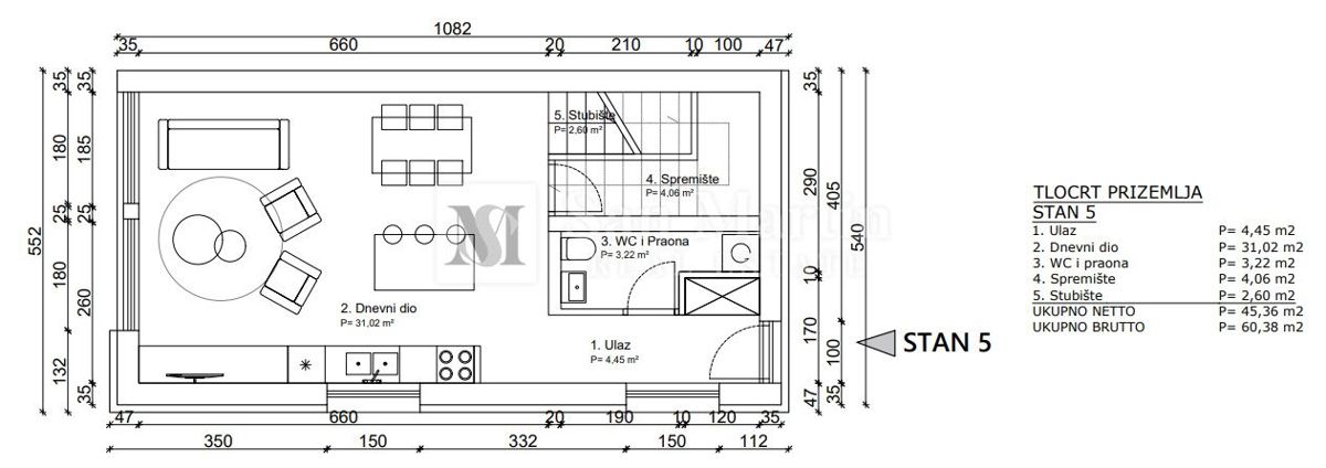 Poreč – Hiša z bazenom, 800 m od morja – POGLED NA MORJE!