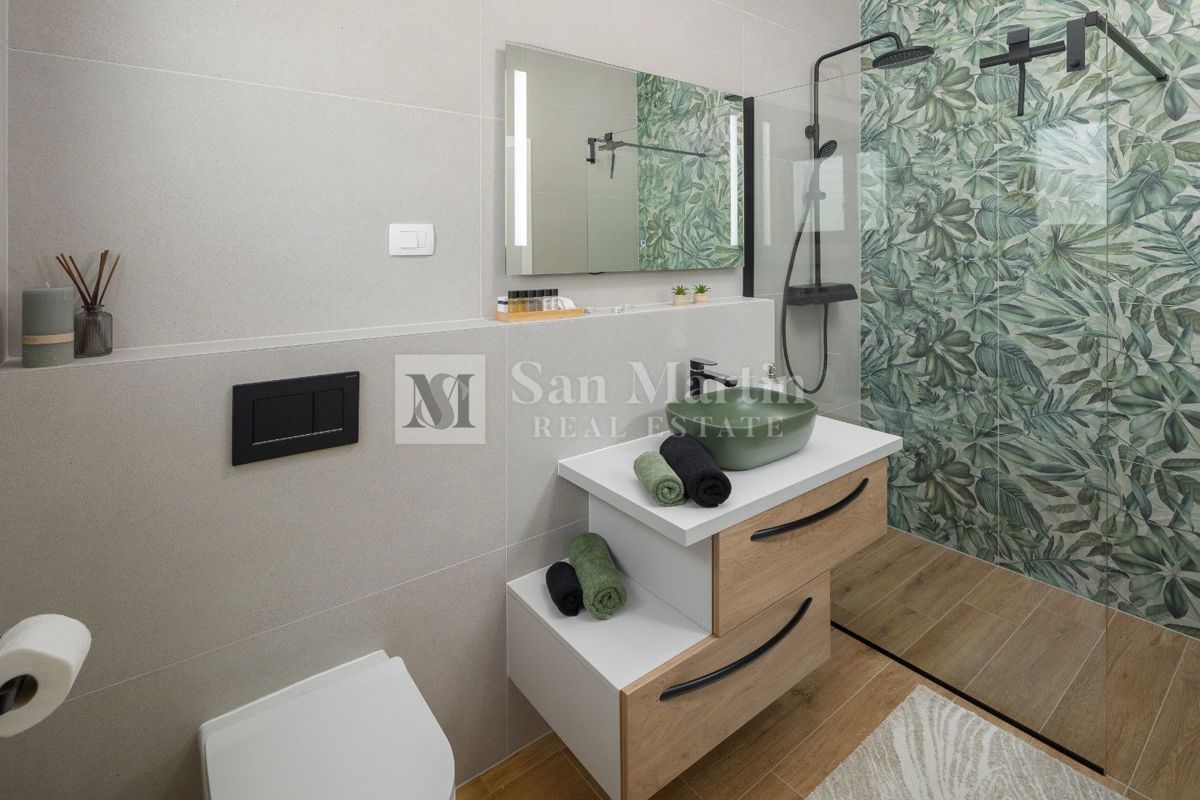 Osrednja Istra – Novozgrajena pritlična hiša v mirnem kraju