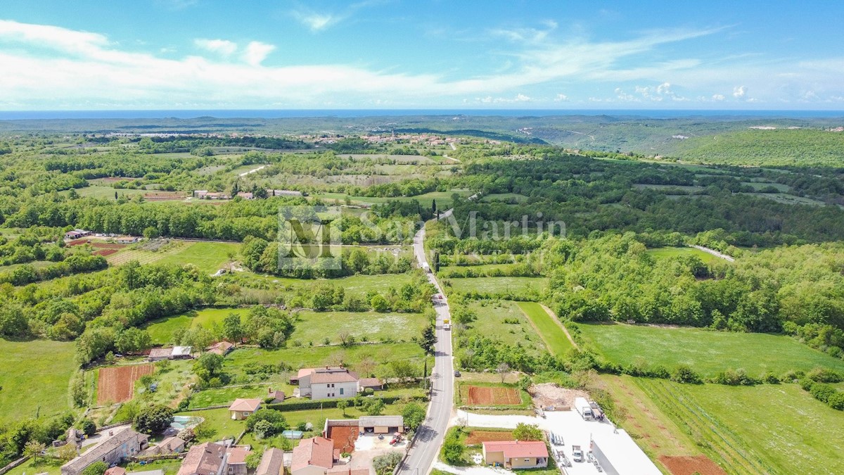 Žminj, okolica, zemljišče na odlični lokaciji