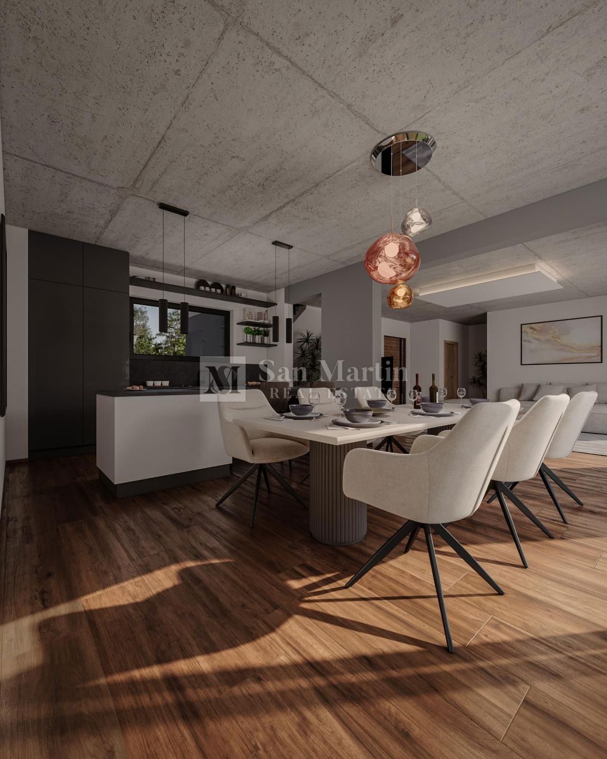 Medulin – Moderna hiša s strešno teraso v bližini morja