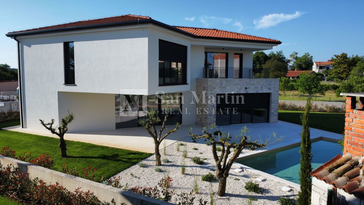 Poreč, Umgebung, Attraktive Villa mit Pool unweit des Meeres