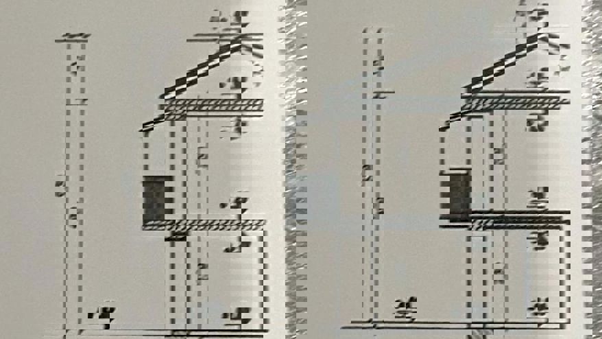 Krk: 4-sobna družinska hiša s pogledom na morje, dvorišče