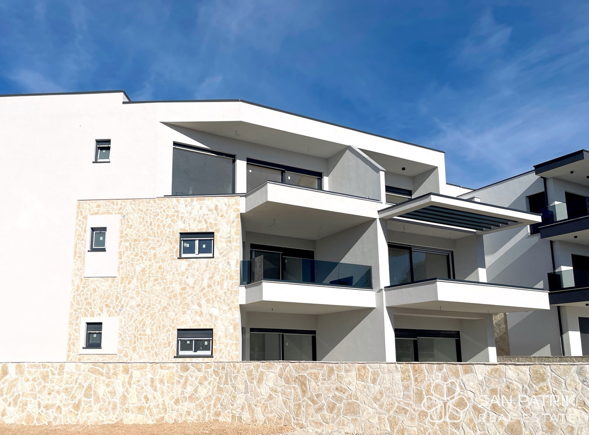 Moderno naselje, blizu Šibenika - 4S stanovanje (109 m2), 250 m od plaže